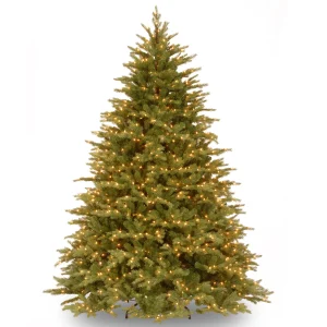 7.5ft. Pre-Lit Nordic Spruce Tree with Clear Lights, Plug-In