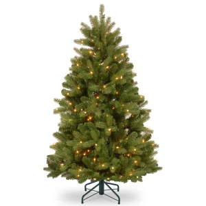 5 ft. Pre-Lit Newberry Spruce Tree with Clear Lights, Plug-In
