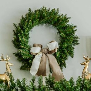 24 Yorkshire Fir Wreath Unlit