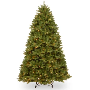 9 ft. Pre-Lit Newberry Spruce Tree with Clear Lights