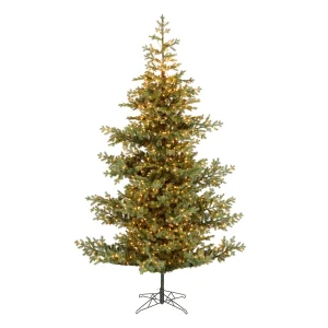 9 ft. Pre-Lit Decorator Tree with PowerConnect Clear Lights