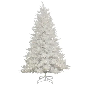9 ft. Pre-Lit Christmas by the Sea Coral Tree with Warm White LED Lights, Plug-In
